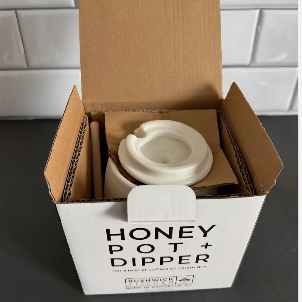 Bushwick Kitchen Honey Pot and Dipper Set